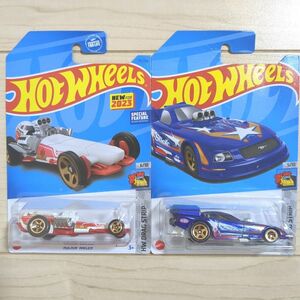 ホットウィール ロッキン レイラー ＆ マスタング NHRA ファニーカー ドラックストリップス