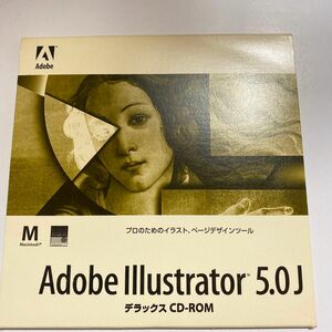 Adobe Illustrator 5.0J Macintosh版　アプリケーションCD のみ