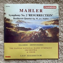 CHANDOS セーゲルスタム：マーラー 交響曲 第2番(2CD)★CHAN 9266/7 Segerstam Mahler Symphony No.2_画像5