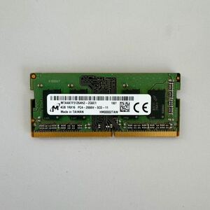 *Micron 4GB 1Rx16 PC4-2666V-SCO-11 SODIMM [MTA4ATF51264HZ-2G6E1] Note for memory present condition goods 