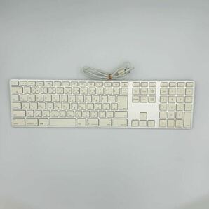 * 中古動作品 Apple純正 日本語配列 USBキーボード Apple Keyboard A1243の画像1