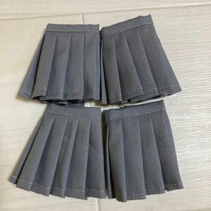 リカちゃん制服スカート4枚セット