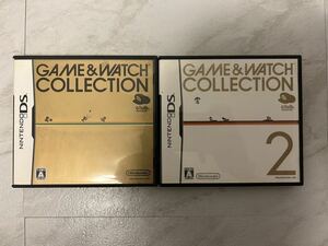 【非売品】任天堂 DS Game&Watch Collection 2本セット【動作未確認】