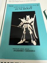 【1円スタート】ボークス 1/100 モーターヘッド ジュノーン JUNCHOONファイブスター物語 白い一角獣 IKUSHIMA TAKEHIKO_画像4