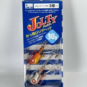 ブルーブルー ジョルティ 30 ジグヘッド 未開封品 ミックスA クローム アカキン オレンジベリー BlueBlue JOLTY 30gの画像1