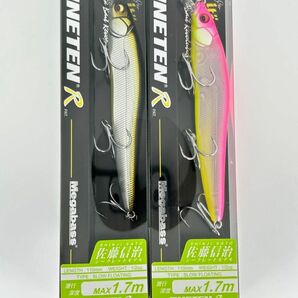 金曜終了 メガバス ビジョン ワンテン R 未開封 2個セット M STARDUST SHAD Ⅱ / JUKUCHO PINK VISION 110 ONETEN Rの画像1