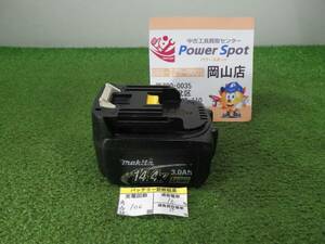 寿命1/2★マキタ バッテリー 14.4V 3.0Ah BL1430 充電回数106回 過放電率15% 電動工具 現状お渡し ジャンク品 240405