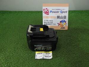 寿命1/2★マキタ バッテリー 14.4V 3.0Ah BL1430 充電回数200回 過放電率15% 電動工具 現状お渡し 中古品 240405