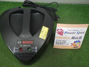 36Vバッテリーの充電に★BOSCH 充電器 AL3640CV 電動工具 ボッシュ 中古品 240408