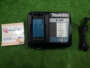 makita マキタ 急速充電器 DC18RF 14.4V-18V用 充電工具 動作確認済 240414