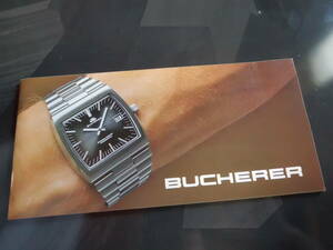 希少 ブッフェラー カタログ Ref.1675 1680 赤サブ コスモグラフ（デイトナ）チュードル BUCHERER レア