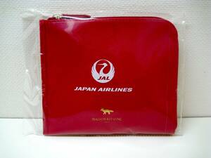 JAL 日本航空 ビジネスクラス アメニティ MAISON KITSUNE 赤 未開封品