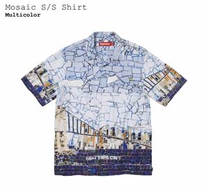 2024SS Supreme Mosaic S/S Shirt シュプリーム モザイク シャツ 新品未使用 Mサイズ