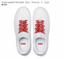 Supreme Nike Air Force 1 Low シュプリーム ナイキ エアフォース 1 新品未使用 28.5cm US10.5 白 ホワイト_画像1