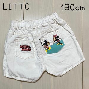 リトシー　LITTC ディズニーコラボ　ショートパンツ　130cm