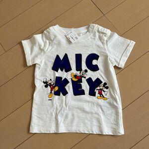 ミッキーTシャツ　80