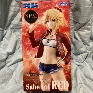 未開封 Fate Apocrypha スーパープレミアム　フィギュア　赤のセイバー　SPM 箱痛み