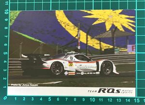 TEAM R'QS motorsports POST CARD