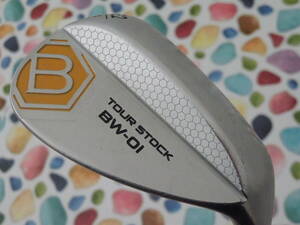 ベティナルディ　ウェッジ　BETTINARDI TOUR STOCK BW-01 シルバー 52/08° スチールシャフト Dynamic Gold S200