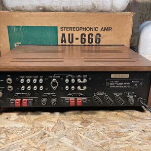 1円〜/Sansui/サンスイ/ステレオアンプ/ステレオチューナー/AU-666/TU-666/オーディオ機器/通電のみ確認/中古/現状品の画像5