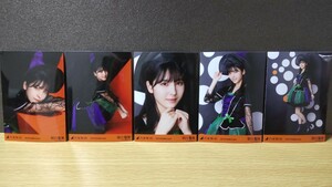 乃木坂46 WebShop限定 個別生写真 5枚セット コンプ ハロウィン 2019 早川聖来