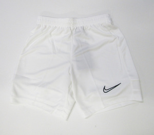 NIKE ナイキ CW6109 サッカー Dri-FIT アカデミー ジュニア ニット サッカーショートパンツ ホワイト 130