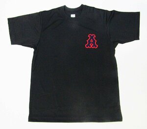 ZETT ゼット BOT620 野球 ベースボールTシャツ ブラック S イニシャツ付け替え可