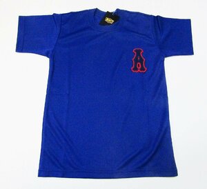 ZETT ゼット BOT620J 野球 ベースボールTシャツ ロイヤルブルー 150 イニシャツ付け替え可