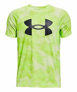 UNDER ARMOUR Under Armor 1363278 training T-shirt UA Tec Short sleeve T-shirt lime YLG