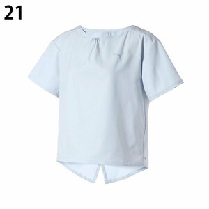 PUMA プーマ 849116 Tシャツ 半袖 レディース ウィメンズ ウーブン 半袖 トップTシャツ 21 M