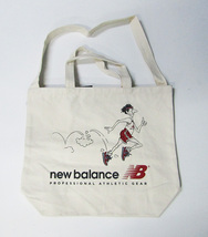 new balance ニューバランス JABL9720 ランニング ジョギング アクセサリー 2WAYトートバック トートバッグ ホワイト_画像1