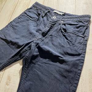 【nonnative】ノンネイティブ DWELLER 5P JEANS サイズ1 ヴィンテージ加工 コットンパンツ ネイビー 日本製