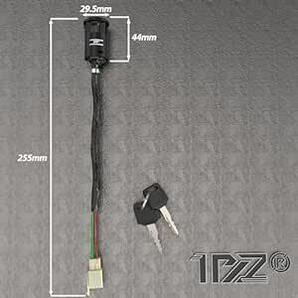 1PZ JP4-CUB キーシリンダー ホンダ モンキー Z50J ゴリラ ダックス JAZZ 50 シャリィ スーパーカブ 50の画像3