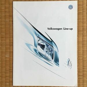 カタログ フォルクスワーゲン VW VOLKSWAGEN Line-up / 1999年11月発行 6P / ポロ ゴルフ ワゴン カブリオレ ビートル パサート ボーラ