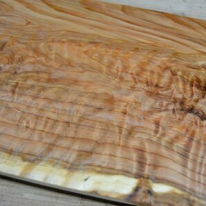 長33*幅18*厚1.5 杉5の木材木工材,一枚板送料安DIY花台銘木 杢 プレート 瘤の画像9