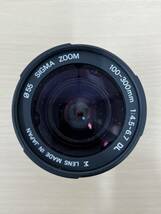 （1993） Nikon ニコン PRONEA S フィルムカメラ とSIGMA　ZOOM100－300ｍｍ　1：4.5-6.7　レンズセット　ジャンク品_画像8
