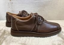 新品同様！定価8万円 イタリア製【Tricker's for Paul Smith】ポールスミス別注 トリッカーズ カーフレザー レザーシューズ 濃茶/UK8(27.0)_画像3