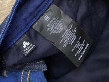 極美品！【G-STAR RAW】ジースターロウ「ATTACC LOW STRAIGHT」ヴィンテージ加工デニム ジーンズ 濃紺 W30 ストレッチデニム_画像7