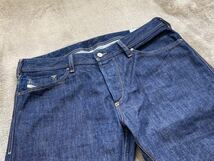 極美品！定価3.3万円【DIESEL】ディーゼル「KOOLTER WASH 008Y9 TURBO」レギュラースリムテーパード デニムパンツ/ジーンズ 濃紺 W31_画像4