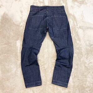 新品同様！【G-STAR RAW】ジースターロウ「5620 3D TAPERED」立体裁断 ストレッチデニム バイカージーンズ 濃紺 W30の画像2