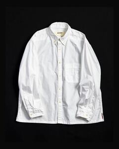  новый товар ANACHRONORM NM-SH06 STANDARD WIDE B.D SHIRTS WHITE дыра Chrono -m рубашка 