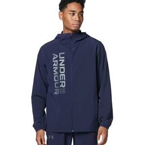 2024年 春夏モデル 1円～【新品】UNDER ARMOUR ストーム ウィンドジャケット・パンツ 上下セット(size：M color：410) の画像1