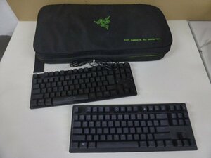 W8532M Razer CHONCHOW ゲーミングキーボード2つ Razerキーボードバッグ