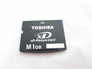 S3133R TOSHIBA Toshiba XD Picture card M 1GB operation verification OK format ending 