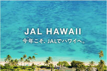 非売品 枚数限定品 JAL Hawaii　日本航空 ハワイ　ステッカー2種類 各2枚 計4枚組_画像6