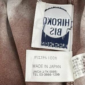 美品★HIROKO BIS スカート インナー付 総柄 日本製 ウエストゴムの画像6