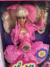 バービー 人形 新品未開封 レア Barbie Doll Mattel Lights and Lace ピンクボックス ヴィンテージ Vintage ファンシートイ アメトイ_画像2