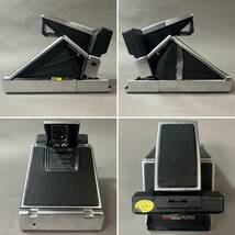 RS240 動作未確認 POLAROID ポラロイド SX-70 LAND CAMERA SONAR Auto Focus A93AP ブラック (検)インスタントカメラ フィルムカメラ_画像3