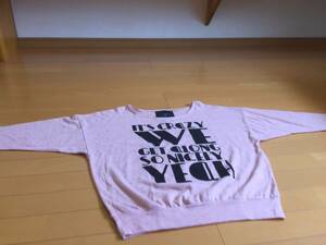 【LIBRABO】　セーター　　薄いピンク　　サイズ M