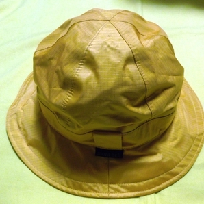 ●モンベル GORE-TEX クラッシャーハット 帽子 S イエロー 54～56 ゴアテックス シームシーリング 防水